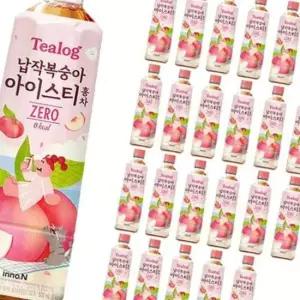 티로그 납작복숭아 아이스티 제로 홍차 500mlx24PET
