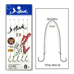 씨타임 JHOOK 케브라 헤라스레 민물 묶음바늘 채비 붕어채비 잉어채비