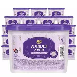 제스타 향기나는 습기제거제 라벤더향 250g×18개입
