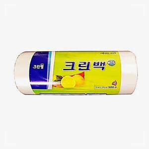 500매 크린?크린롤백 학교 관공서 위생롤백 위생백 미니17x25cm 위생봉지 일회용롤백
