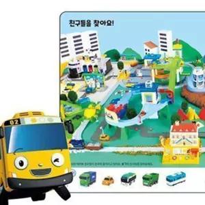 제이하이 타요 띠띠뽀 탈것 스티커북 유아도로스티커