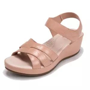 포트폴리오 신상 키높이 쿠션 여성 샌들 웨지힐 2cm/5.5cm (사은증정) PFEMSD697PI