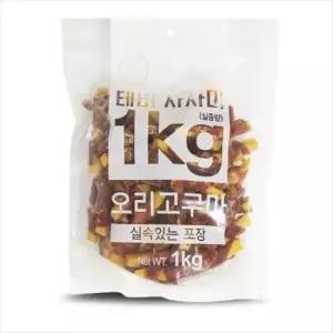 [펫] 오리고구마 테비사사미 Tabby 실속포장 1kg