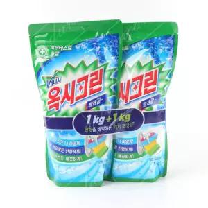 옥시크린 배니시 분말형 표백제 2kg 세탁세제 보조제