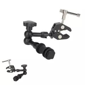 뮤 라이트 매직 액션캠 플래시 스마트폰 집게 카메라 클램프 핸드폰 LED DSLR 휴대폰 거치대