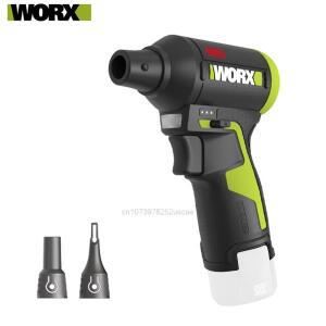 WORX WU094 충전식 무선 송풍기 최대 130000rpm 2.4N Worx 12V 녹색 배터리 스크루 드라이버 전동 공구