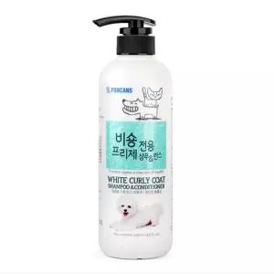 강아지목욕 애견샤워 비숑프리제 전용 샴푸린스 550ml 강아지 목욕 그루밍