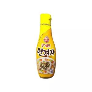 오뚜기 대용량 드레싱 조리 업소용 소스용 만능 겨자 오쉐프 연겨자 튜브형 480g 1개