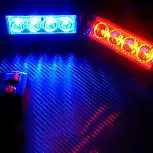 경광등 12V LED 스위치 싸이키 동시 교차 점멸 안전 경고등