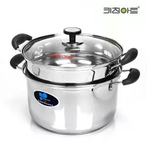 아티스트 2단 찜냄비 24cm 스텐냄비 찜기 냄비세트