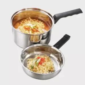 스텐 라면 냄비 16cm 편수 주방용품 조리기구16cm 냄비16cm