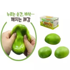 변색 망고 크런치 슬랑이 1개 도로시 망고스퀴시 망고슬랑이 망고주물럭 망고말랑이 망고스트레스볼