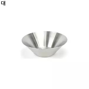TK_스테인레스 고급 샐러드볼 믹싱볼 무광 대형 24cm 주방용품/예쁜그릇/스텐볼/디저트접시/빈티지그릇