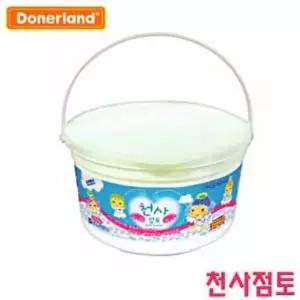 천사점토 350g 미술놀이 찰흙 만들기 교구 칼라 천사 만들기재료