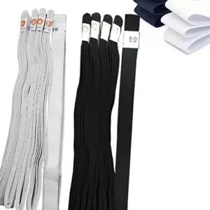 (올핀)넙적 24골 면고무밴드 2.5m 천고무줄 5개