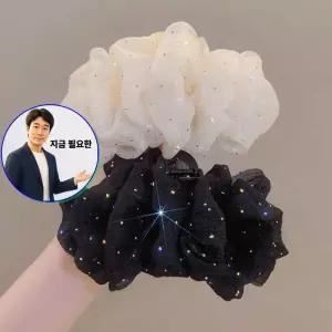 지금 필요한 대형 헤어핀 빅사이즈 X2개 헤어 큐빅 집게핀 집게헤어핀