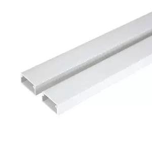 PVC 사각화이트 몰딩 전선커버 폴대 쫄대 몰딩가정용