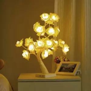 장미 24구 무드등 단스탠드 LED 건전지+USB/LED램프/취침등/수면등/수유등/LED무드등/인테리어무드등