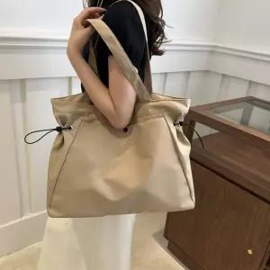 스트링 빅백 빅사이즈 숄더백 나일론 보부상가방 휘뚜루마뚜루 쇼퍼백