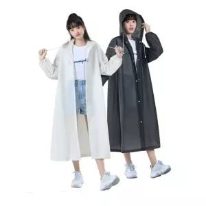 우비 남녀공용 EVA 우의 레인코트 야외 방수 탄력손목 비옷