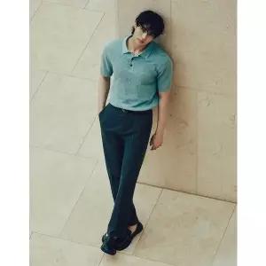 지오다노 NEW 변우석 남성 테이퍼드 이지케어 쿨 슬랙스 01115516 1000822928274