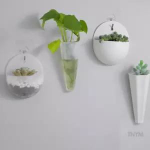 발코니화분 벽걸이형 미니 다육 화분