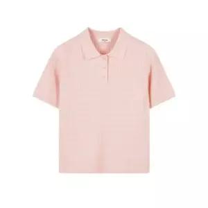 폴햄 여성 케이블 카라 반팔 스웨터 PHG2ET2440 298502