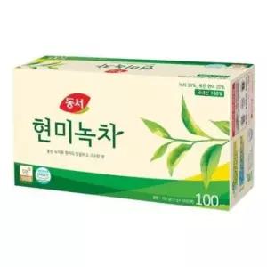 소모품 (동서식품) 현미녹차 100개입 (1.5gx100티백)