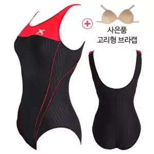 XBLUE 여자 아쿠아로빅 원피스 수영복 Z1618