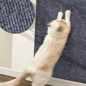 벽 부착형 고양이 스크래쳐 수직형 벽지보호 스크래치 부착형 카페트
