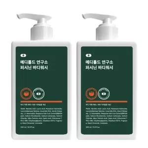 메디톨드 퍼시닌바디워시 노네날 바디각질 단감 노인냄새제거 땀냄새제거 500ml 2개