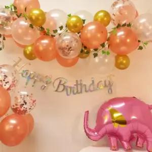 (다올)생일파티 풍선가랜드 세트 백일 돌 생일이벤트 용품