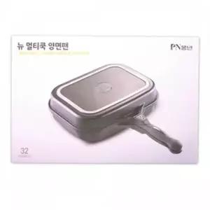 [하프클럽/알티피아]양면팬 멀티쿡 후라이팬 생선구이 뉴멀티쿡 코팅팬 세라믹코팅 32cm 인덕션팬