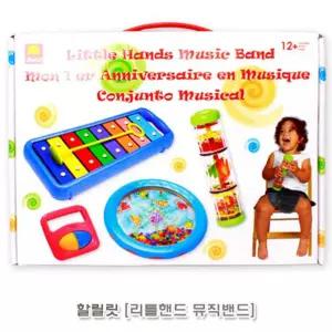 음악놀이시리즈 할릴릿 리틀핸드 뮤직밴드 / 악기놀이 [BTJ98896]