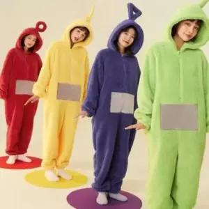 텔레토비 잠옷 킹받는 선물 쓸모없는 쓸데없는 재미있는 웃긴 우정 커플 연말 모임 이벤트