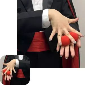 용품 쉬운 원형 마술도구 스펀지 4.5cm