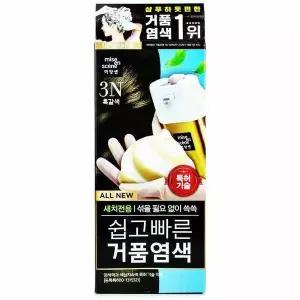 [하프클럽/셀러허브_뷰티]미장센 올뉴 쉽고빠른 거품염색 3N(흑갈색)