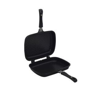 패킹 32cm 특대 큐빅 양면팬 프라이팬 티타늄 간편한 그릴팬 후라이팬 요리도구