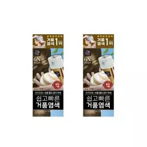 [셀러허브][미쟝센] 미쟝센 올뉴 쉽고빠른거품염색 6N 밝은갈색 2개 (S18894961)