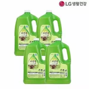 [셀러허브][자연퐁] 자연퐁 찌든때 걱정없는 솔잎 3.04L 4개입 주방 세제 (S44098877)