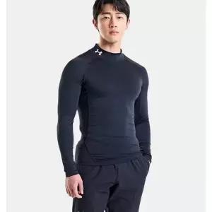 매장정품 언더아머 1369606 001 남성 UA 히트기어 아머 컴프레션 모크 긴팔 티