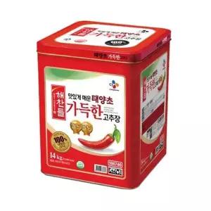 CJ 해찬들 태양초 가득한고추장 14kg