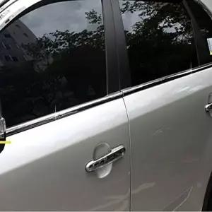 고품질 swK 유리창커버 쏘렌토R 몰딩 크롬 창문 윈도우 자동차몰딩용품 자동차유리몰딩 WFP4IKX