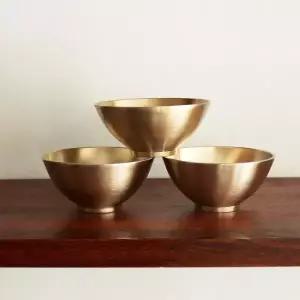 [놋담](강남점)방짜유기 디저트볼 3P