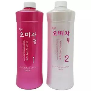 본코스메틱 허브 오미자펌 1제,2제 1000ml/파마약