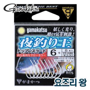 [에프원낚시]가마가츠 요즈리왕 참돔바늘 뱅어돔 바늘 밤낚시바늘