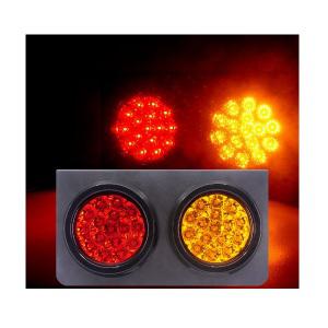 대성부품/12V/24V/사각 LED테일램프/데루등/후미등/C-005/원형데루등/브레이크등/화물차/대형트럭/개조용