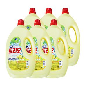 애경 트리오 주방세제 항균 트리오 2kg 6개 설거지