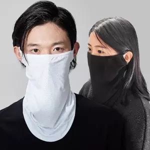 JB01 메쉬 쿨원단 자외선차단 마스크 귀걸이형 마스크 등산 골프 얼굴 햇빛가리개 남녀공용