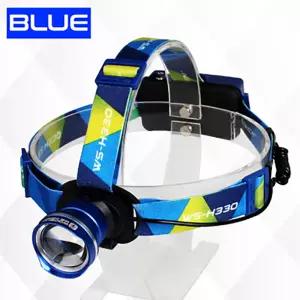 우신 XML-U2 충전줌 헤드랜턴 블루 WS-H330 0403989 1050루멘 포커스조절 각도조절 4단계모드 우신벨로프
